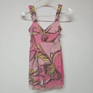 Johnny Heaven Y2k Babydoll Top Size Small